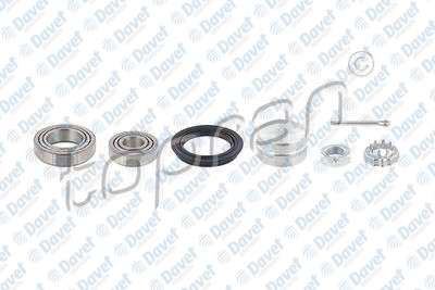 TOPRAN 102832001 Arka Teker Rulmani (Kit) Passat 1.8-2.0 04/00->-Golf I-Ii-Iii-Iv-Jetta-Polo-Ibiza-Toledo-Favorit